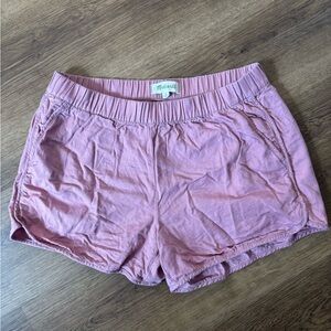 Madewell Pink women’s shorts